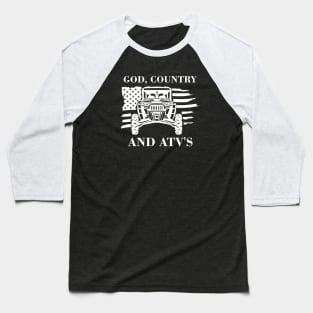 God Country ATV's Baseball T-Shirt